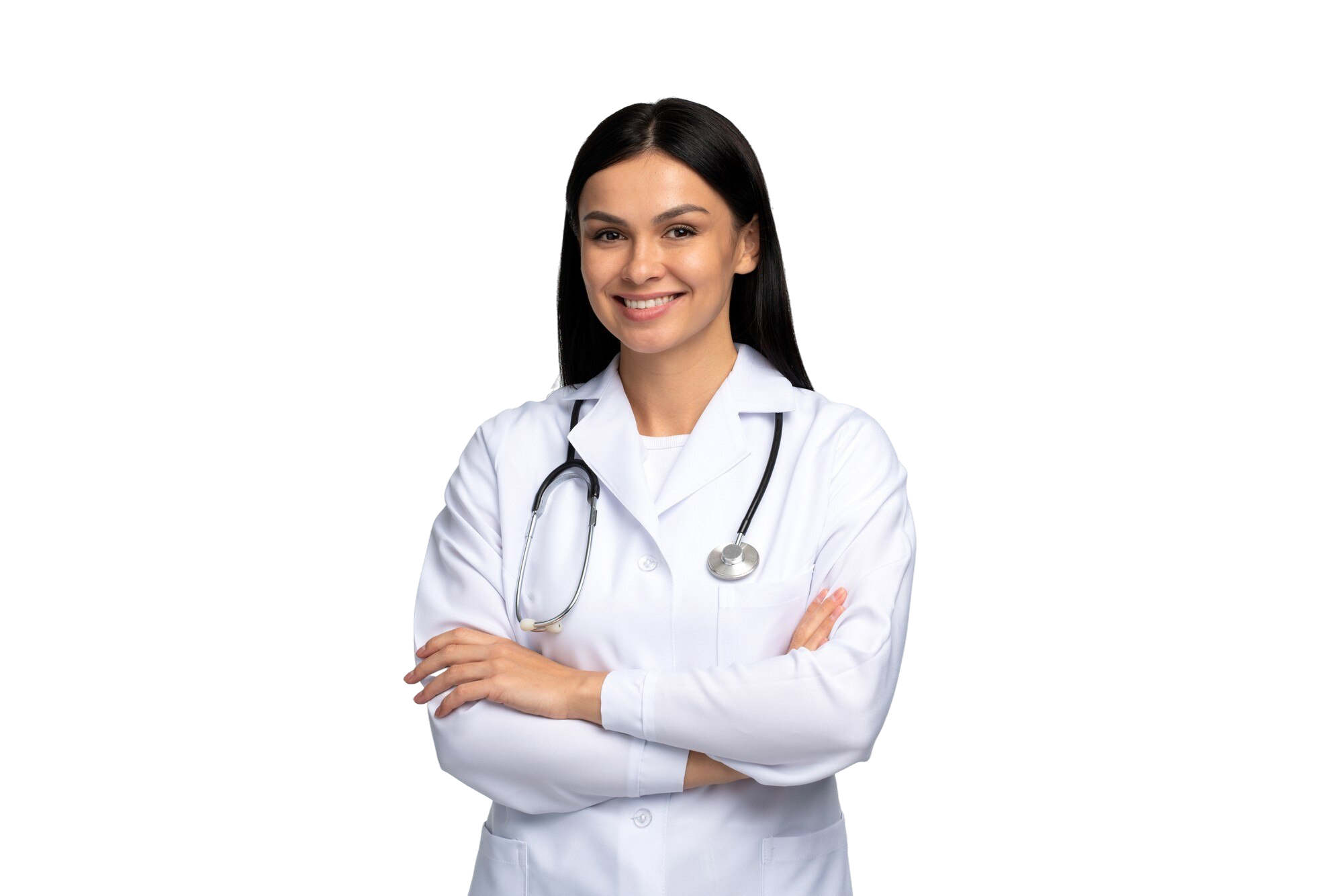 Smiling doctor